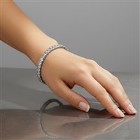 Pulsera Casciola Gioielli Mujer TENNIS in Oro blanco Diamante 15.60 Ct BRTENSM0603 - BRTENSM0603